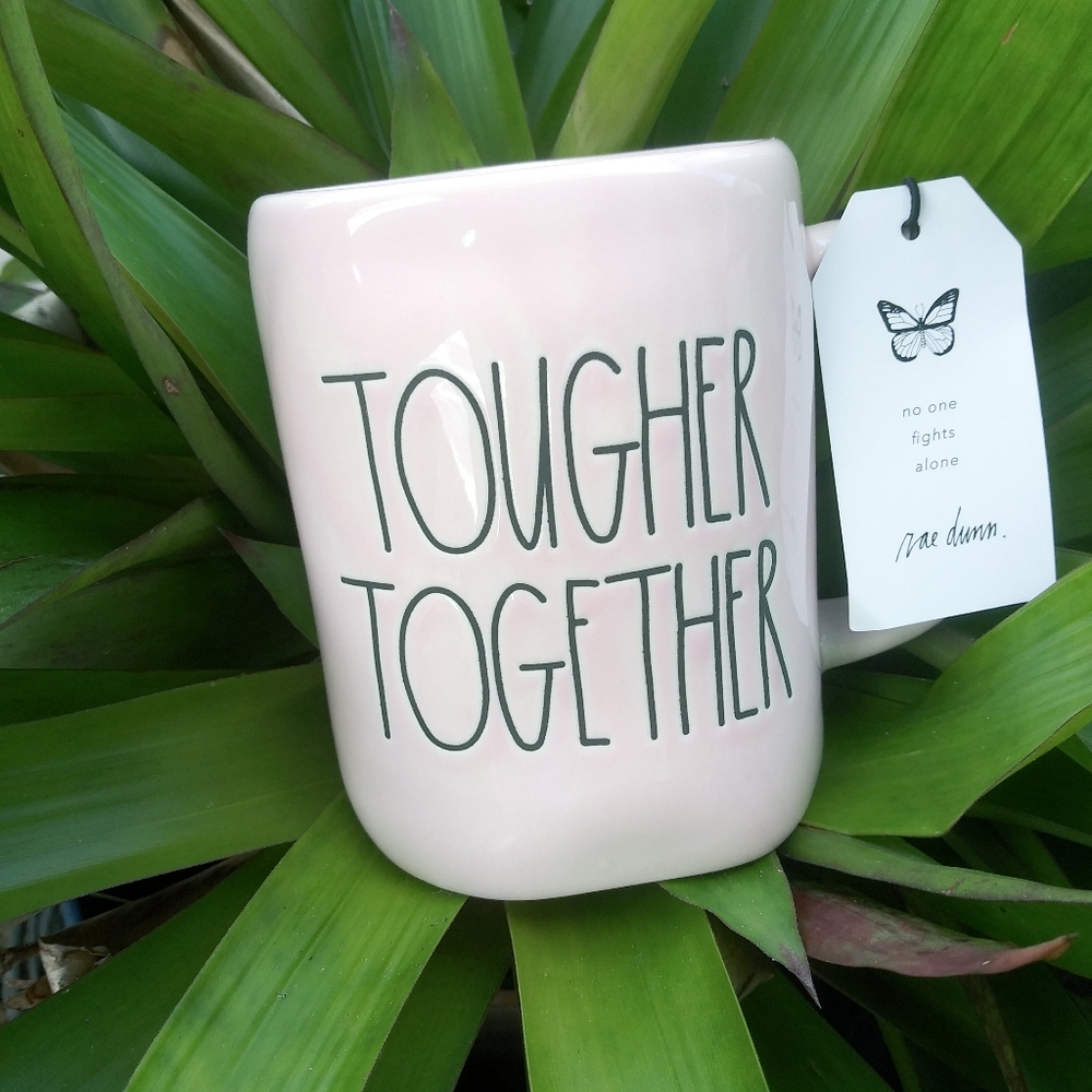 NWT Rae Dunn Tougher Together Coffee Mug